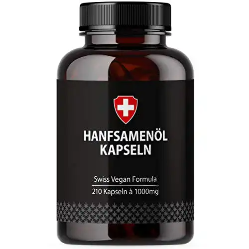 Hanföl-Kapseln Hanföl in Softgel-Kapseln, hochdosiert