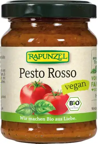 Pesto Rosso Rapunzel Bio, vegan, 6 x 130 ml
