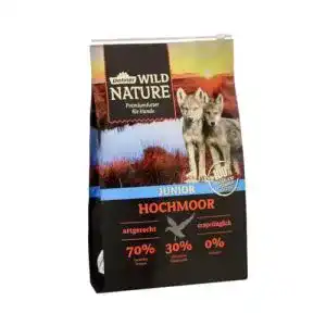 Welpen-Trockenfutter Dehner Wild Nature, Junior, Hochmoor, 4 kg