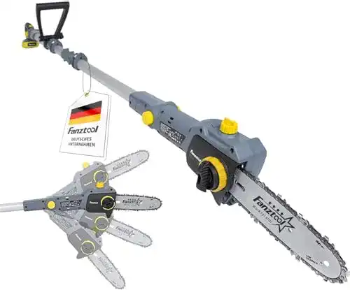 Akku-Hochentaster FANZTOOL 20V Li-Ion mit 2,5Ah Akku/Ladegerät
