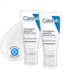 Cerave-Feuchtigkeitslotion CeraVe Feuchtigkeitsspendend 2 x 52ml