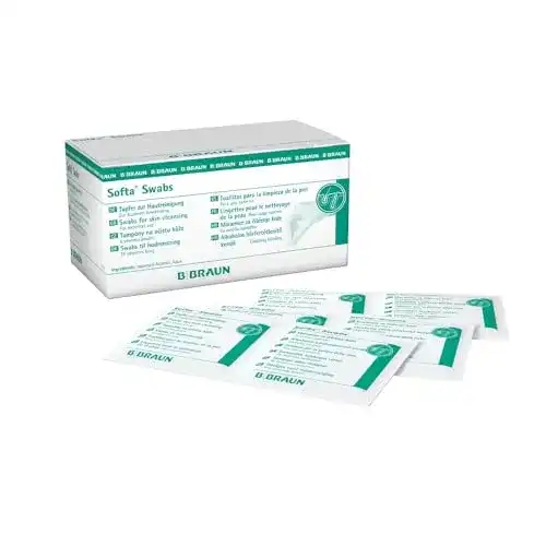 Desinfektionstücher (einzeln verpackt) B Braun, 100 Stück