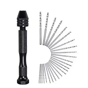 Handbohrer GOCHANGE 26 Stück Spiralbohrer Bits, Werkzeuge