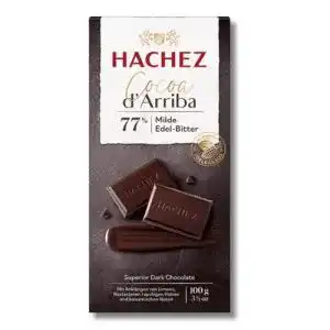 Hachez-Schokolade Hachez Cocoa d’Arriba Tafel Classic, 100 g