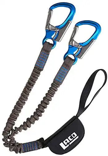 Klettersteigbremse LACD Klettersteigset Pro Evo Blue