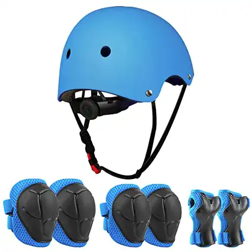 Skaterhelm für Kinder JIM’S STORE Schoner Set Knieschoner Inliner