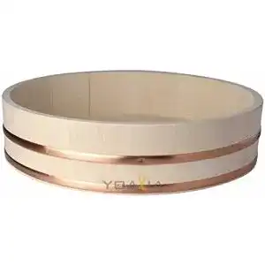 Hangiri Hangiri 半切 Holzschüssel für Sushi Reis Ø 27 cm
