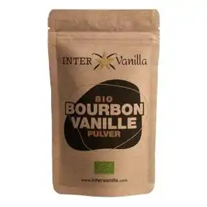 Vanillepulver InterVanilla BIO Bourbon gemahlene Vanille, 25 g