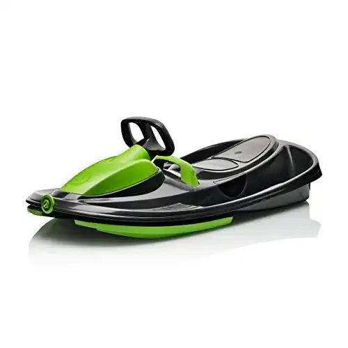 Lenkschlitten Gizmo Riders Steerable Sledges Stratos, Mystic Black
