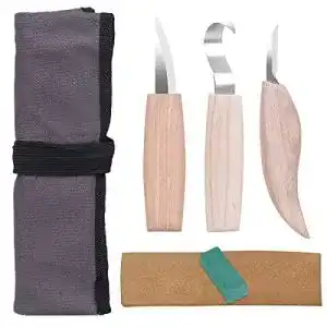 Schnitzwerkzeug SanGlory Holz- Set, 3PCS Holz Schnitzmesser