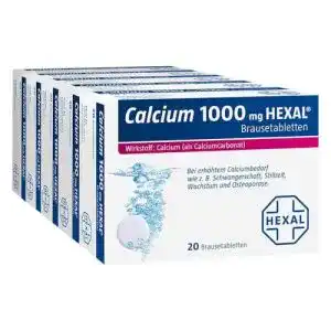 Calcium-Brausetablette Hexal CALCIUM 1000, 100 St