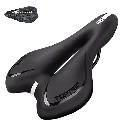 Fahrradsattel toptrek mit überzug Gel MTB Sattel Bequem