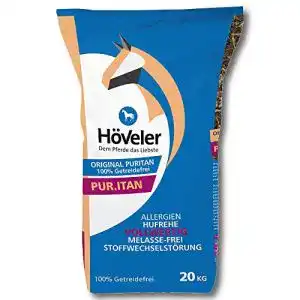 Getreidefreies Pferdefutter Höveler Puritan Original Pur.itan, 20 kg