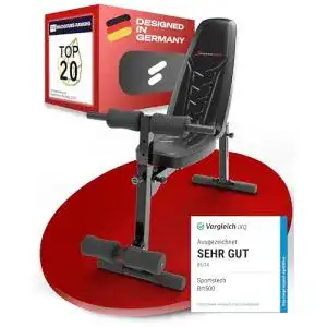 Beinstrecker Sportstech BRT500 verstellbare Hantelbank