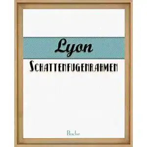 Schattenfugenrahmen Homedeco-24 Lyon 50×70 cm Buche Dekor