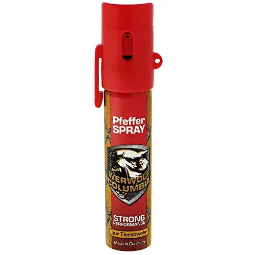 Pfefferspray Columbia Werwolf hochdosiertes Verteidigungsspray
