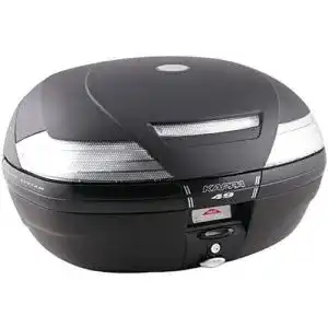 Topcase Kappa K49NT , Schwarz, Größe 47 L