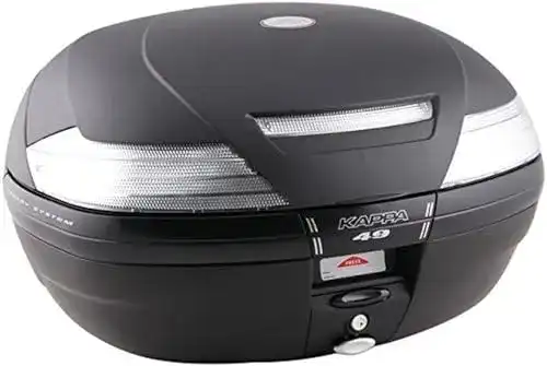 Topcase Kappa K49NT , Schwarz, Größe 47 L