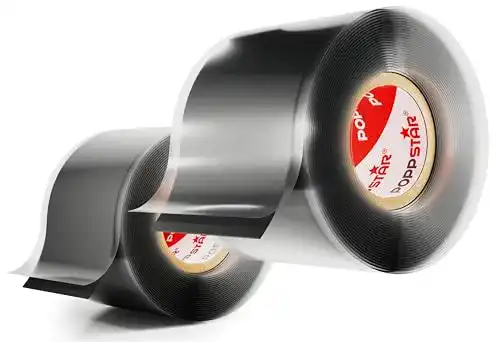 Selbstverschweißendes Klebeband POPPSTAR 2x3m, schwarz