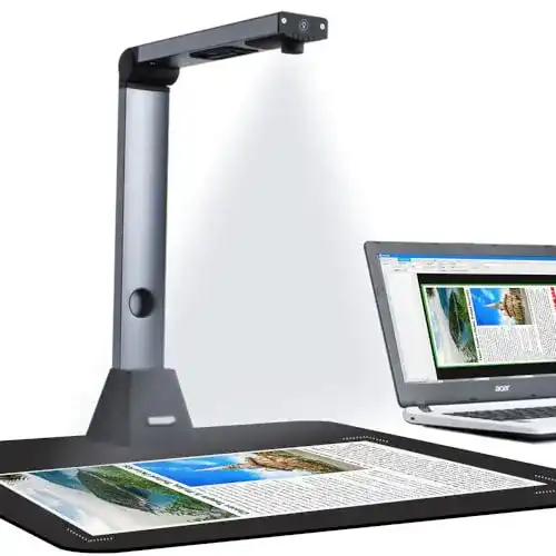Buchscanner bamboosang Dokumentenkamera X3, Tragbar