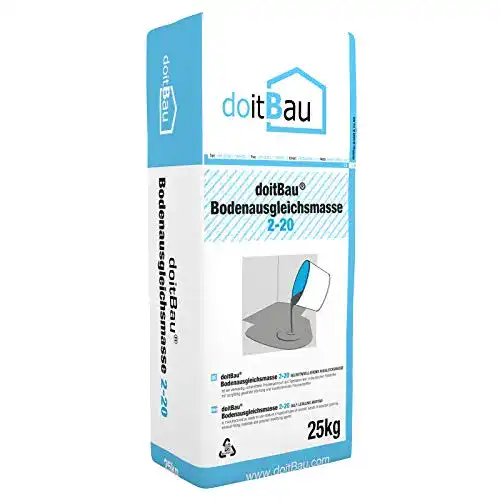 Die beste Ausgleichsmasse doitBau 25kg Nivelliermasse 2mm - 20mm 2026 Test Bestseller Ausgleichsmasse doitBau 25kg Nivelliermasse 2mm – 20mm