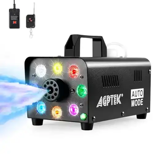Mini-Nebelmaschine AGPTEK mit kabelloser Fernbedienung