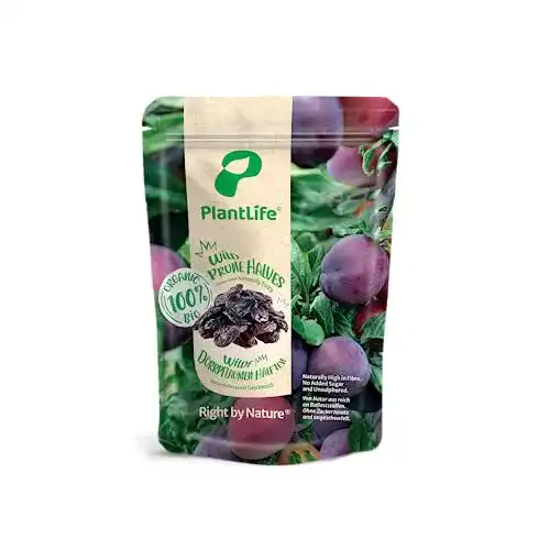Trockenpflaumen PlantLife BIO Pflaumen-Hälften 1kg