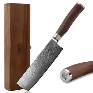 Zayiko-Messer zayiko Kurumi Damastmesser Nakirimesser
