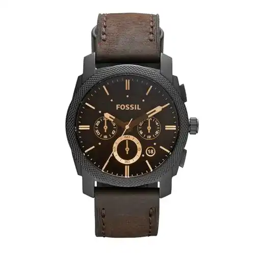 Chronograph Fossil Herrenuhrenmaschine, 42mm Gehäusegröße