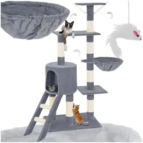 Die beste Tectake-Kratzbaum tectake Kratzbaum, Katzenbaum für Katzen 2026 Test Bestseller Tectake-Kratzbaum tectake Kratzbaum, Katzenbaum für Katzen