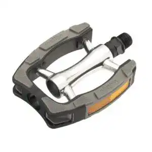 Wellgo-Pedale Wellgo C098 Trekking Cross Citybike Alu & Gummi