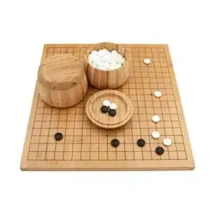 Go-Spiel Hebsacker Verlag – Go-Set Bambus (mit Glassteinen)
