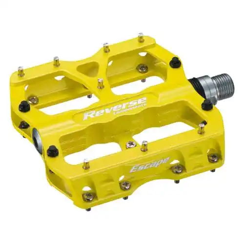 Reverse-Pedale Reverse Escape Flat Fahrrad Pedal gelb