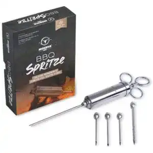 Bratenspritze MOESTA BBQ EST. 2012, inkl. 5 Nadeln