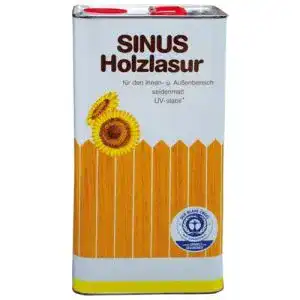 Holzschutzfarbe Burtex Sinus Holzlasur 5 Liter Farbe Kiefer