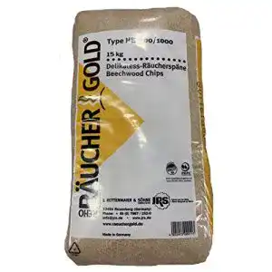 Räuchermehl Räuchergold RÄUCHERGOLD® 15kg Buchenholz