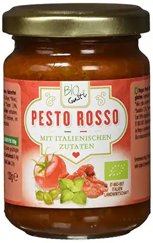 Pesto Rosso Bio Gusti, 6 x 130 g