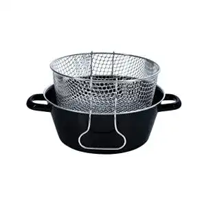Frittiertopf Riess, 0052-022, Pommes-frites Pfanne mit Einsatz 24