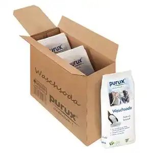 Waschsoda purux Pulver 3kg Natriumcarbonat nachhaltig verpackt