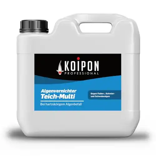 Mittel gegen Fadenalgen KOIPON Algenvernichter Teich Multi 5 l
