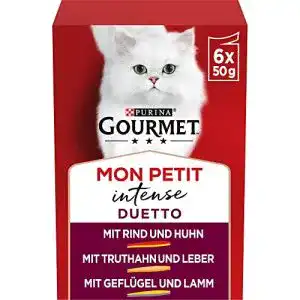 Gourmet-Katzenfutter PURINA GOURMET Mon Petit Duetti, 8er