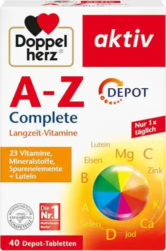 Multivitaminpräparat Doppelherz A-Z Complete DEPOT Langzeit