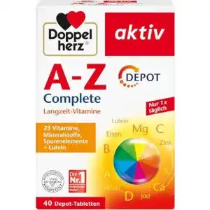 Multivitamin-Tabletten Doppelherz A-Z Complete DEPOT, 40 Tabl.