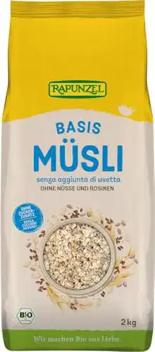 Basis-Müsli Rapunzel Bio Basis Müsli, 6 x 2 kg