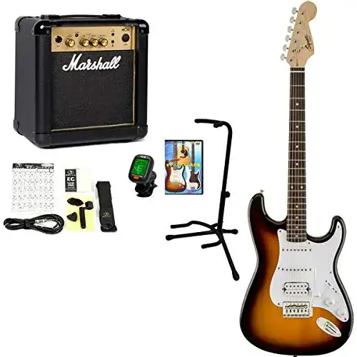 E-Gitarre SQUIER BY FENDER Fender Squier Bullet Stratocaster HSS
