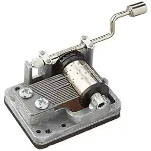 Drehorgel Kikkerland Happy Birthday Crank Music Box