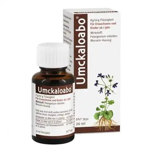 Hustentropfen Umckaloabo Tropfen, Pflanzlich, 20ml