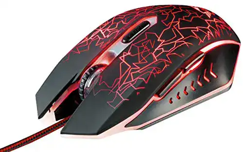 Trust-Gaming-Maus Trust Gaming GXT 105, 2400 DPI, 6 Tasten
