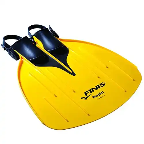 Monoflosse Kinder Finis Monofin Training Wave, yellow