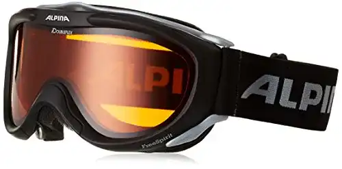 Skibrille Alpina FreeSpirit, schwarz transparent dlh One size